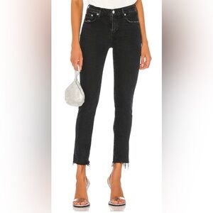 Agolde Toni Mid Rise Straight in Feral